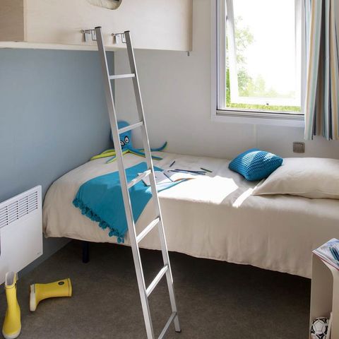 Mobilhome 4 personnes - Mobil-home PMR | Comfort XL | 2 Ch. | 4/6 Pers. | Terrasse surélevée | Clim. | TV