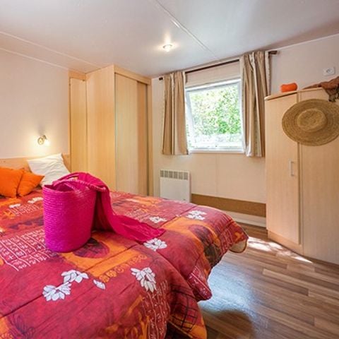 Mobile home 4 persons - Mobile-home PMR | Comfort XL | 2 Bedrooms | 4/6 Pers. | Raised terrace | Air conditioning | TV