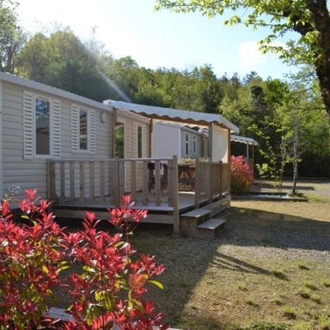 Stacaravan 6 personen - 3 slaapkamers
