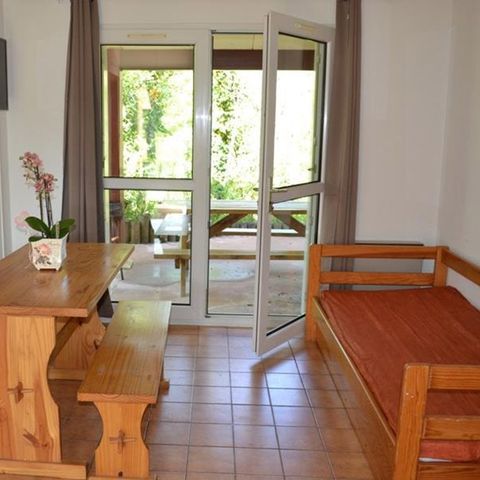 COUNTRY HOUSE 3 people - ground floor 25m² - 1 bedroom