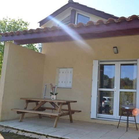 CASA DE CAMPO 3 personas - planta baja 25m² - 1 dormitorio