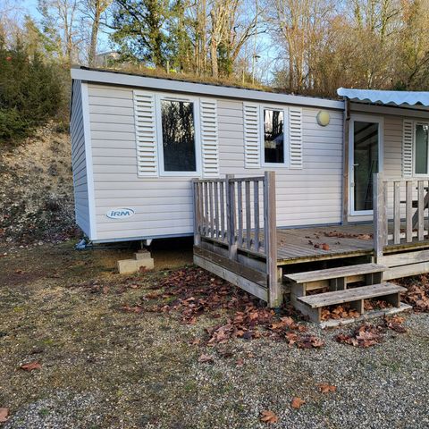 Mobile home 5 persons - 29.70m² - 3 bedrooms - with TV