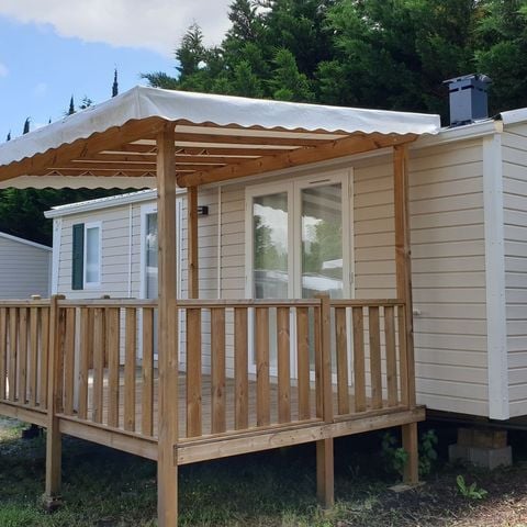 BUNGALOW 4 personnes - 28m² - 2 chambres (lit 160cm) - sans TV -