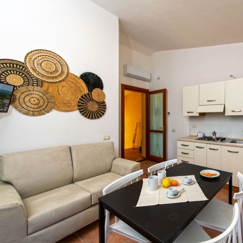 Apartement 4 Personen - AQUAGARDEN mit einem Schlafzimmer