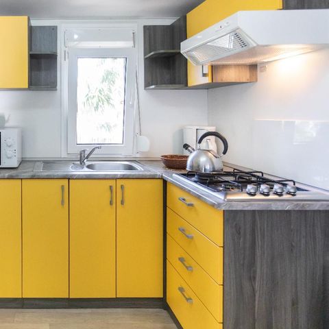 MOBILHOME 5 personnes - DELUXE avec deux chambres