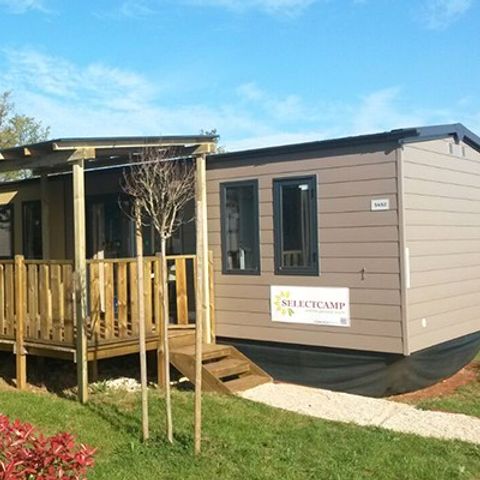 Mobile home 6 persons - Mobile-home | Comfort XL | 3 Bedrooms | 6 Pers. | Raised terrace | 2 bathrooms | Air-con.