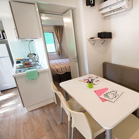 MOBILHOME 6 personas - Comfort XL | 3 Dormitorios | 6 Pers | Terraza cubierta | 2 baños | Aire acondicionado