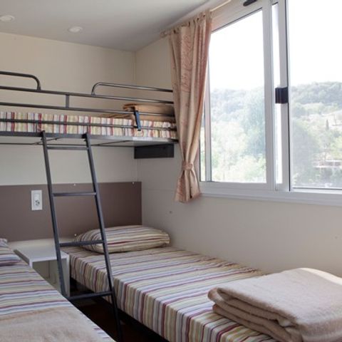 BUNGALOW 6 personnes - Classic | 2 Ch. | 4/6 Pers. | Terrasse Couverte | Clim.