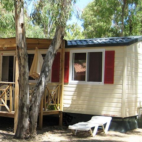 Mobile home 6 persons - Classic | 2 Bedrooms | 4/6 Pers. | Raised terrace | Air-con.