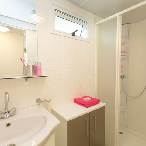 Mobilheim 6 personen - Classic | 3 Zi. | 4/6 Pers. | Erhöhte Terrasse | Klimaanlage