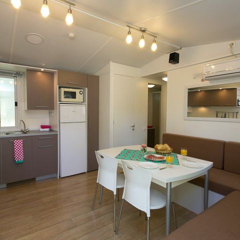 Mobile home 6 persons - Classic | 3 Bedrooms | 4/6 Pers | Raised terrace | Air conditioning