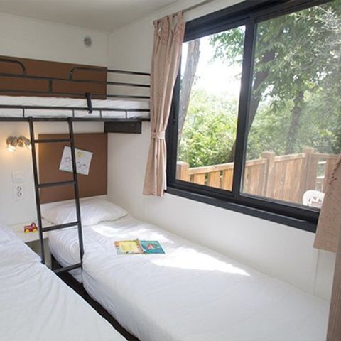 Mobile home 6 persons - Comfort XL | 2 Bedrooms | 4/6 Pers | Raised terrace | Air conditioning