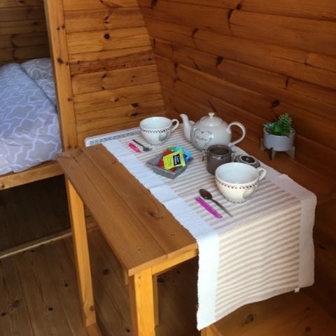 Chalet 2 persons - WOODEN CABIN without sanitary facilities