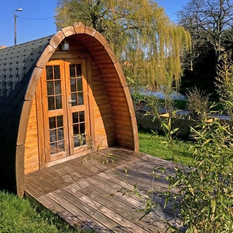 Chalet 2 persons - WOODEN CABIN without sanitary facilities