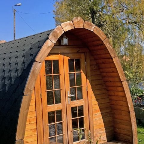Chalet 2 persons - WOODEN CABIN without sanitary facilities