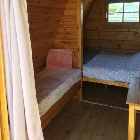 Chalet 2 persons - WOODEN CABIN without sanitary facilities