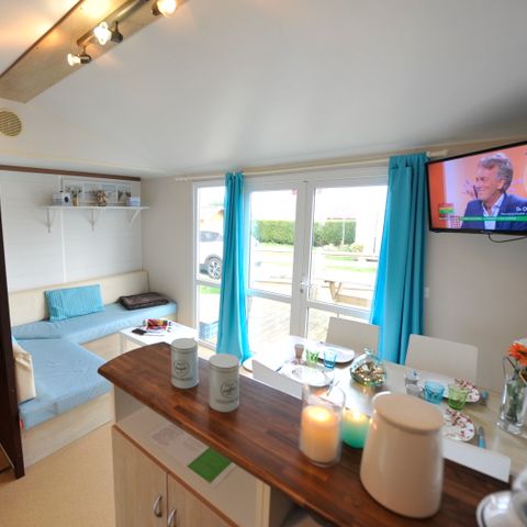 Stacaravan 4 personen - COMFORT Tussen 32 en 40 m².