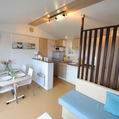 Mobilheim 4 Personen - KOMFORT Zwischen 32 und 40 m²