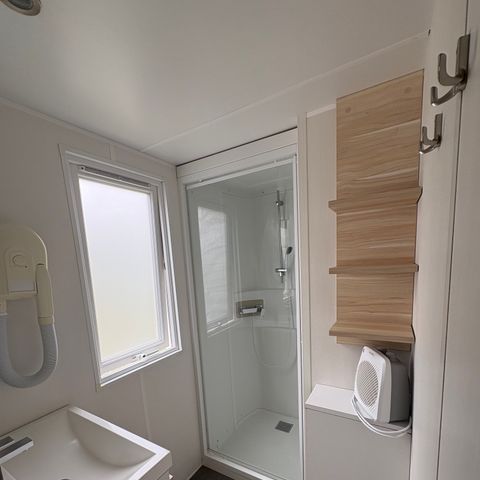 Stacaravan 4 personen - Stacaravan Comfort 2 slaapkamers O'hara met ingebouwd terras