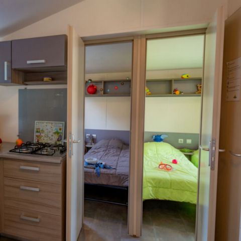 MOBILHOME 6 personas - COMFORT 30M² Sol/Sol