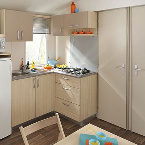 Stacaravan 6 personen - COMFORT 30M² Zon/Zon