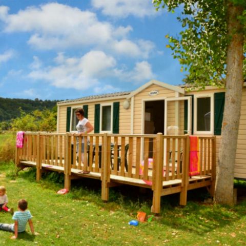 MOBILHOME 6 personas - COMFORT 30M² Sol/Sol