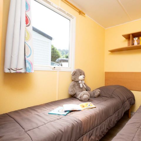 MOBILHOME 4 personas - TERRAZA CUBIERTA CLÁSICA 27M² Sol/Sol