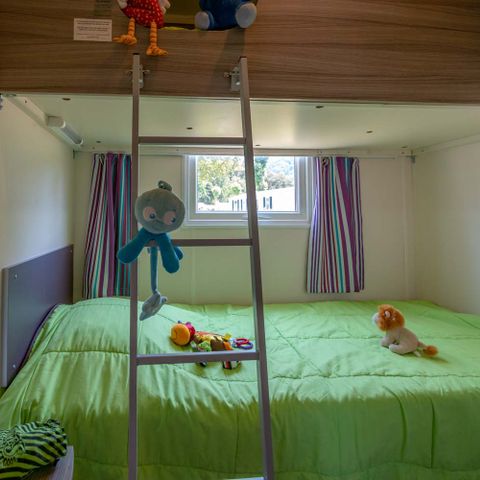 MOBILHOME 6 personas - COMODIDAD TERRAZA CUBIERTA 29M² Sol/Sol