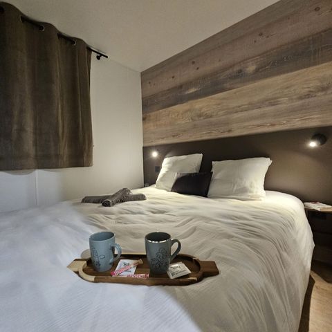 Stacaravan 6 personen - Nieuw Cottage Cottage Privilège Oasis 3 slaapkamers