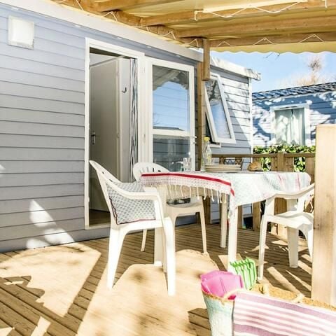Casa mobile 6 persone - Accogliente 3 camere 4/6 persone con aria condizionata (5 adulti e 1 bambino -14 anni)
