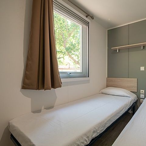 Mobile home 6 persons - | Comfort | 3 Bedrooms | 6 Pers | Single terrace | Air conditioning | TV