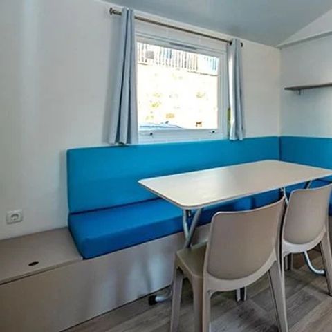 Mobile home 4 persons - Mobile-home | Comfort XL | 2 Bedrooms | 4 Pers | Raised terrace | Air conditioning | TV