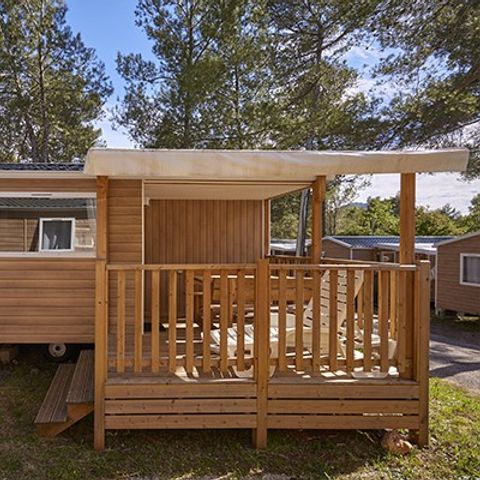 MOBILE HOME 6 people - Mobile-home | Comfort XL | 2 Bedrooms | 4/6 Pers. | Raised terrace | Air conditioning