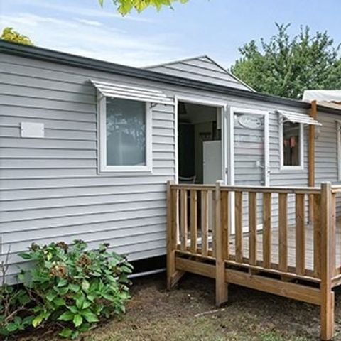 MOBILE HOME 6 people - Comfort XL | 3 Bedrooms | 6 Pers | Raised terrace | Air conditioning