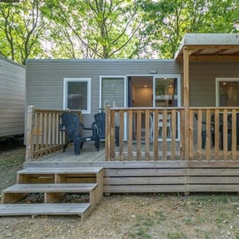 MOBILE HOME 6 people - Comfort XL | 3 Bedrooms | 6 Pers | Raised terrace | Air conditioning