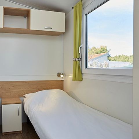 Mobilhome 6 personnes - Comfort XL | 3 Ch. | 6 Pers. | Terrasse surélevée | Clim. | TV