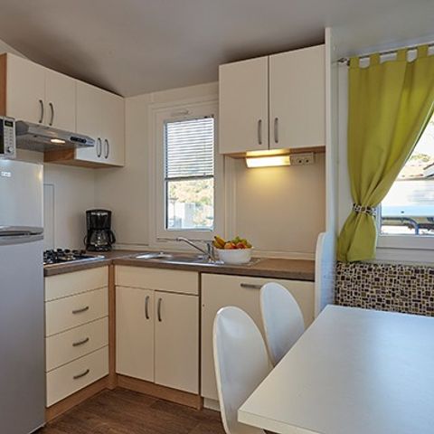 Mobile home 6 persons - Mobile-home | Comfort XL | 3 Bedrooms | 6 Pers | Raised terrace | Air conditioning | TV