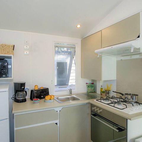 Mobile home 4 persons - | Comfort | 2 Bedrooms | 4 Pers | Single terrace | Air conditioning | TV