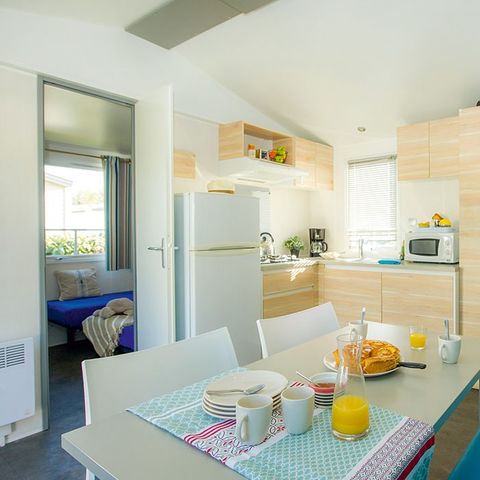 MOBILE HOME 4 people - Classic | 2 Bedrooms | 4 Pers | Raised terrace | Air conditioning | TV