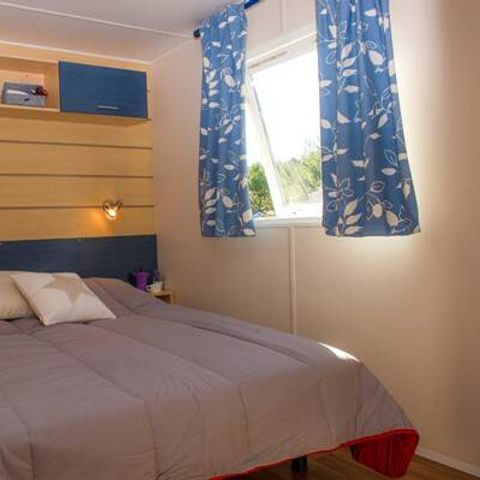 Mobile home 2 persons - Comfort | 1 Bedrooms | 2 Pers | Raised terrace | Air conditioning | TV