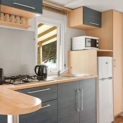 Mobilhome 6 personnes - Mobil-home | Classic | 2 Ch. | 4/6 Pers. | Terrasse surélevée | Clim. | TV