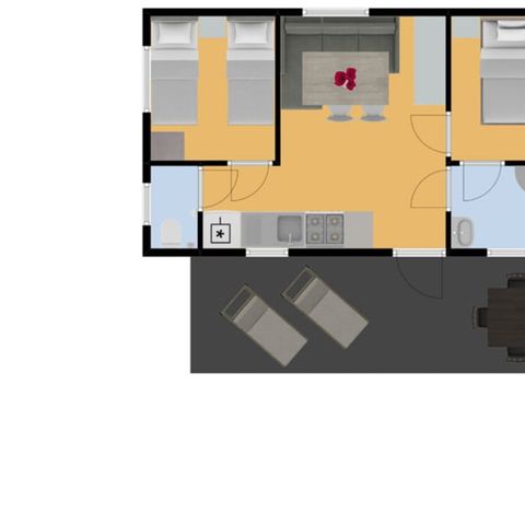 Stacaravan 4 personen - Tarn