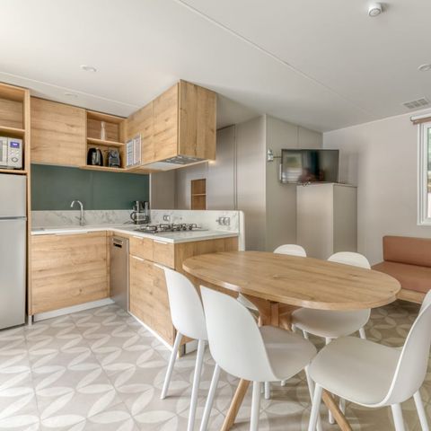 MOBILHOME 6 personnes - Roche de Cazic, 3 chambres