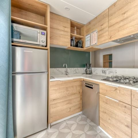 MOBILHOME 6 personnes - Roche de Cazic, 3 chambres