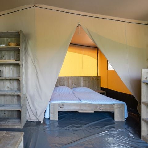 TENTE TOILE ET BOIS 6 personnes - Tente glamping Larzac