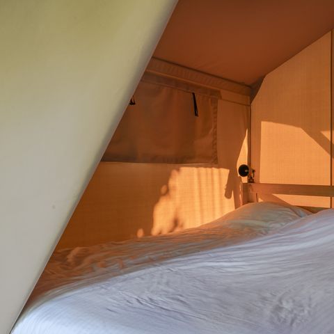 Tente en toile et en bois 5 personnes - Tente safari Bégon