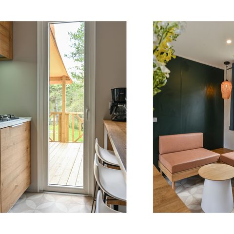 MOBILHOME 6 personnes - Roc Nantais