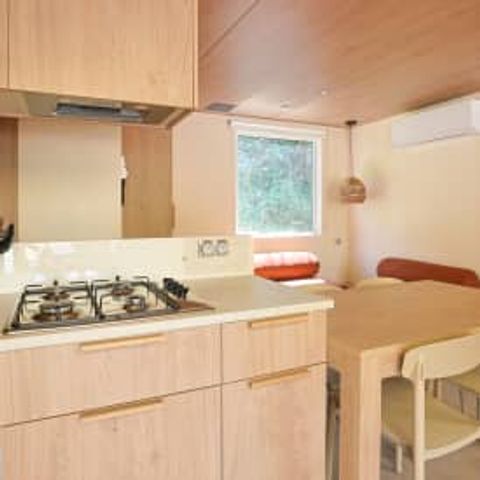 MOBILHOME 6 personnes - Roche de Cazic, 3 chambres