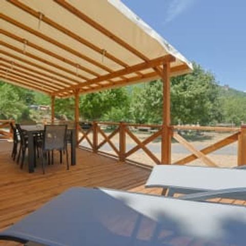 MOBILHOME 6 personnes - Roche de Cazic, 3 chambres