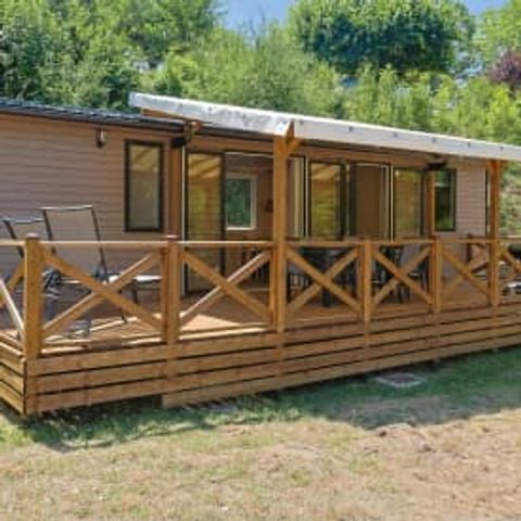 MOBILHOME 6 personnes - Roche de Cazic, 3 chambres